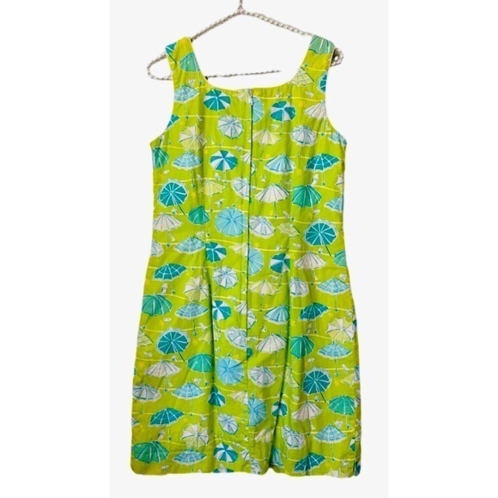 Lilly Pulitzer VTG Shift Umbrella Print Sundress 4 - Picture 3 of 4